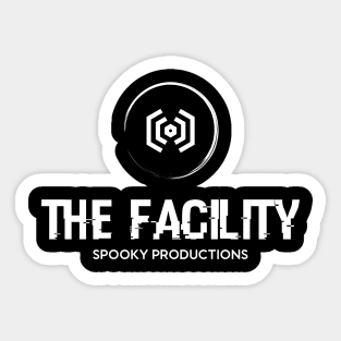 The Facility Spooky Productions - Official Shirt Sticker